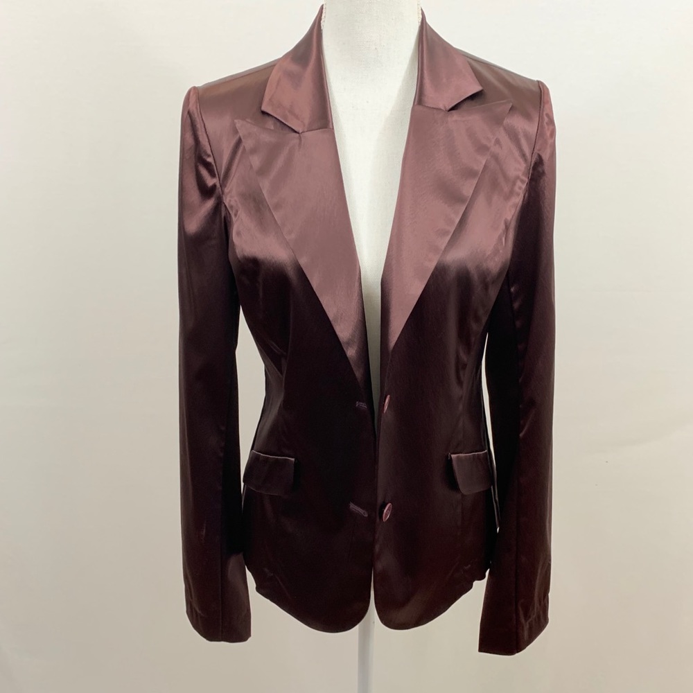 Arden B: Plum Blazer